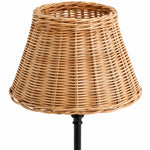 Charger l'image dans la visionneuse de galerie, Natural woven rattan shade detail