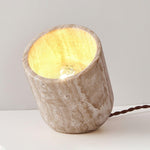 Load image into Gallery viewer, Amidori Travertine Table Lamp