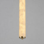Bild in Gallery-Viewer laden, Nacrelith Capiz Shell Cylinder Brass Pendant Light - Nordic Bedroom Lighting