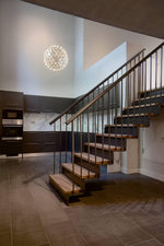 Load image into Gallery viewer, Silver Spark Ball Pendant Light

