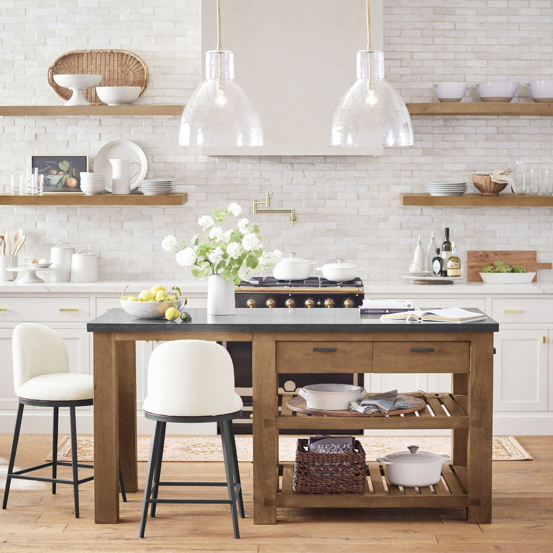 Colección de lámparas colgantes de cristal Glavira: vidrio reciclado para la cocina