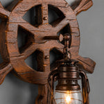 Charger l'image dans la visionneuse de galerie, Ship Wheel Wood Grain Detail