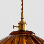 Cargar imagen en el visor de la Galería, Brass tone suspension hardware detail