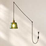 Load image into Gallery viewer, Molded Glass Plug-In Pendant
