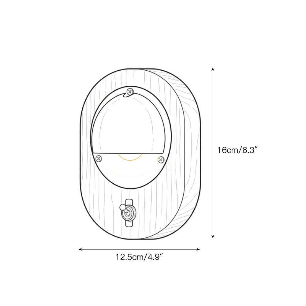 Applique murale moderne lampe minimaliste pour chambre et couloir