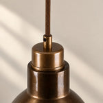 Load image into Gallery viewer, Industrial Brass Adjustable Pendant Lamp