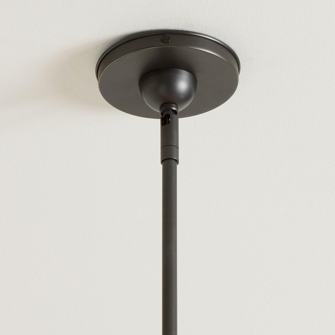 Lámpara colgante plisada de tela Luvora: elegante lámpara colgante de latón para comedor