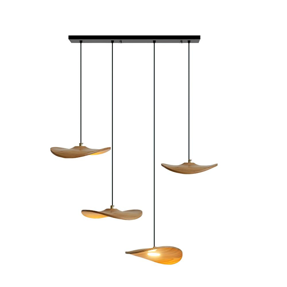 Twisora Wood Chandelier
