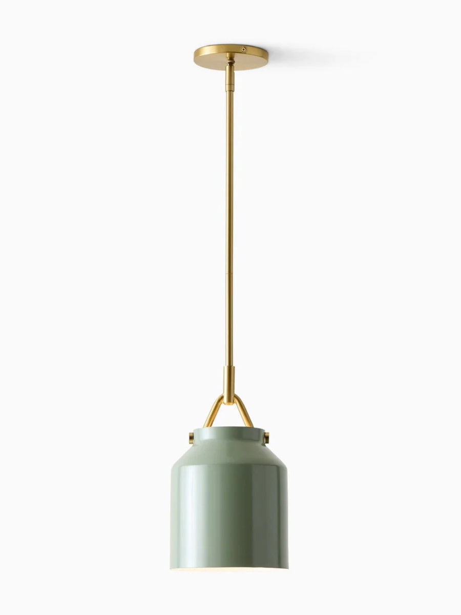 Hanton Nordic Metal Henry Pendant Light - Minimalist Glass And Metal Shade