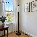 Load image into Gallery viewer, Eloise Decorative Glass Pumpkin Floor Lamp - Retro Organic Style for Living Rooms