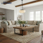 Load image into Gallery viewer, Dretta Tiered Drum Shade Pendant – Versatile Ceiling Light for Residential and Commercial Interiors
