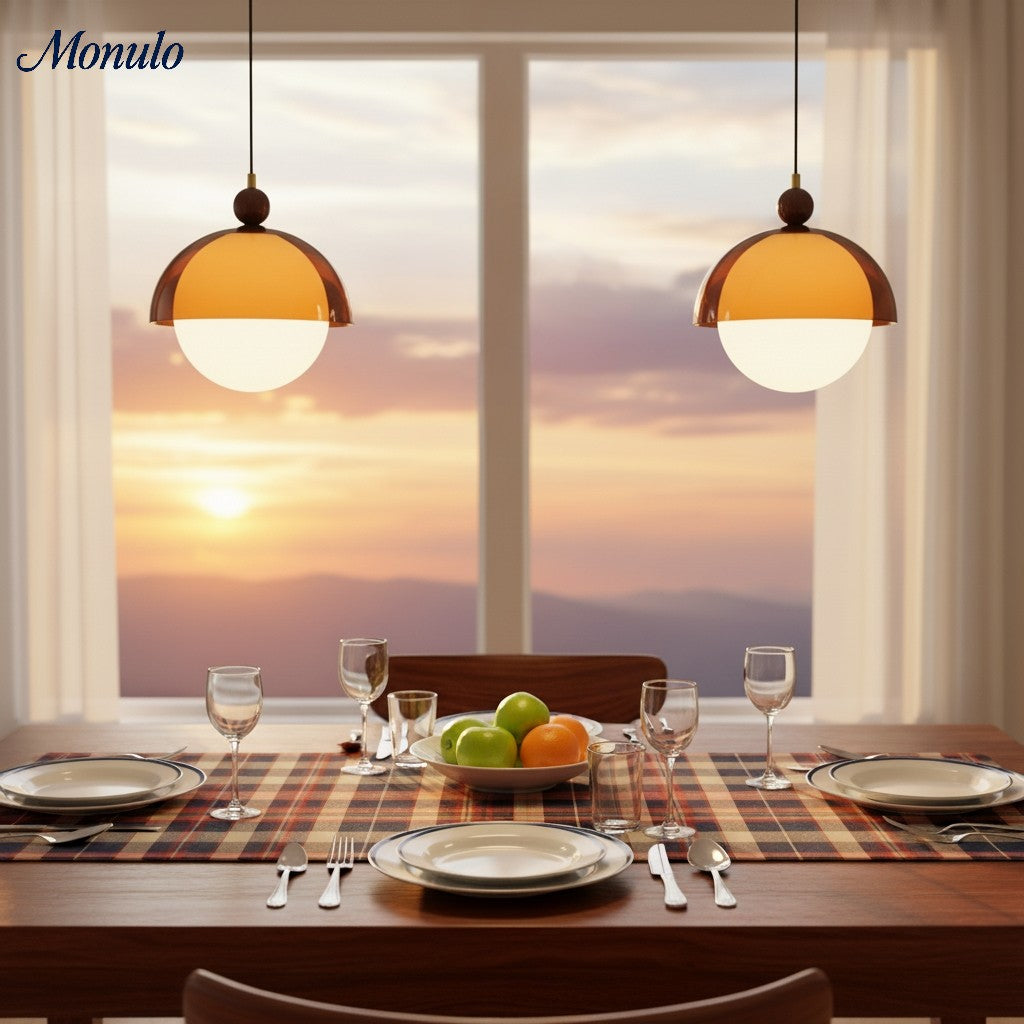 Suspension Sunset – Design vintage pour une ambiance de chevet – AFTERGLOW A2