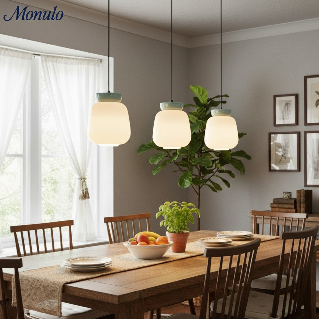 Fiesta Ceramic Bowl Pendant Light – Modern Colorful Ceiling Lamp for Kitchens and Dining Rooms