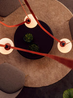 Charger l&#39;image dans la visionneuse de galerie, Suspension modulaire au design sculptural en forme de ceinture
