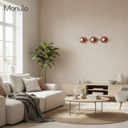 Radiro Globe Spherical Vanity Light – Modern 3-Light Bathroom Fixture