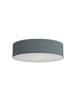 Load image into Gallery viewer, Soft Ceiling Lamp - Fabric &amp; Acrylic Round Light for Ambient Glow
