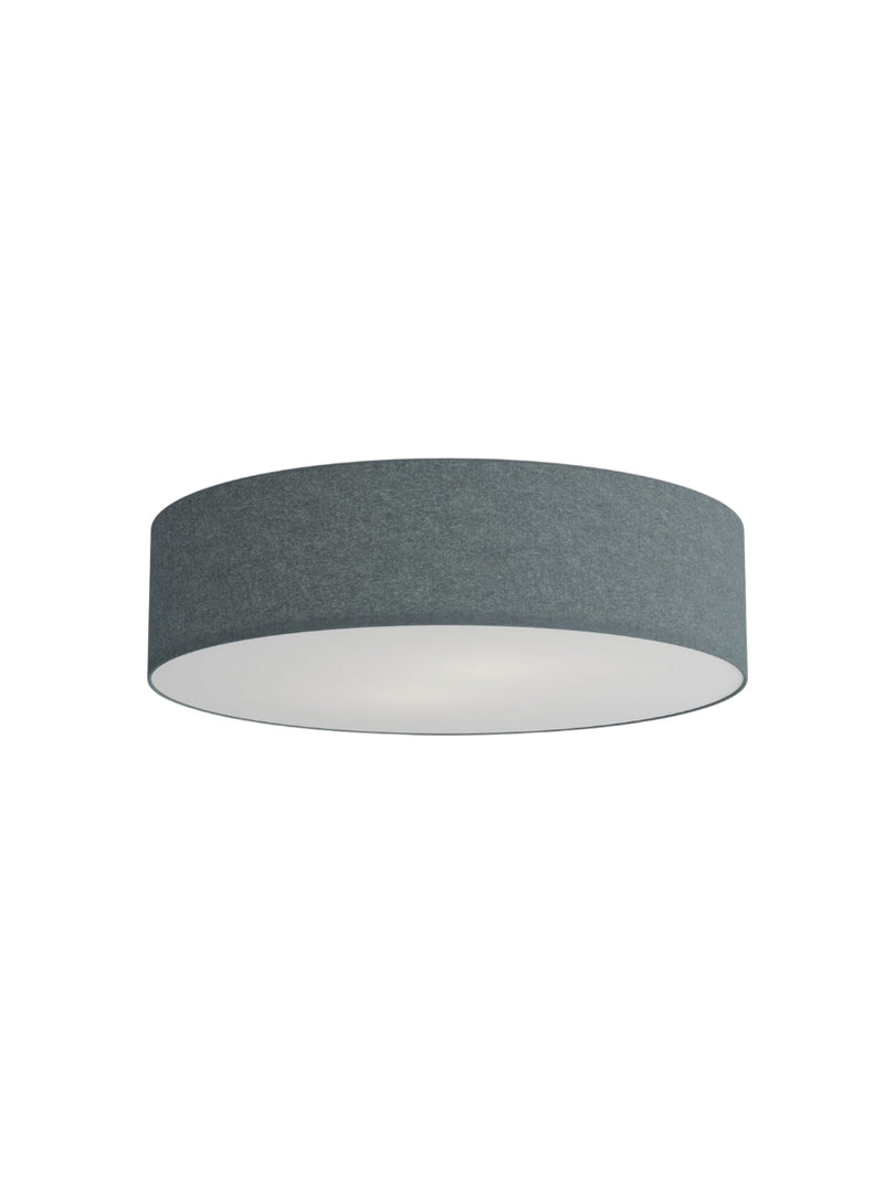 Soft Ceiling Lamp - Fabric & Acrylic Round Light for Ambient Glow