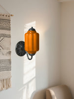 Charger l&#39;image dans la visionneuse de galerie, Applique murale vintage en verre laiteux pour chevet, couloir, Eloise 
