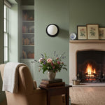 Charger l&#39;image dans la visionneuse de galerie, Glorica Glass Solid Brass Vanity Sconce - Compact Flush Mount Globe Light
