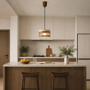 Vintage Travertine Metal Pendant Lamp for Dining Room