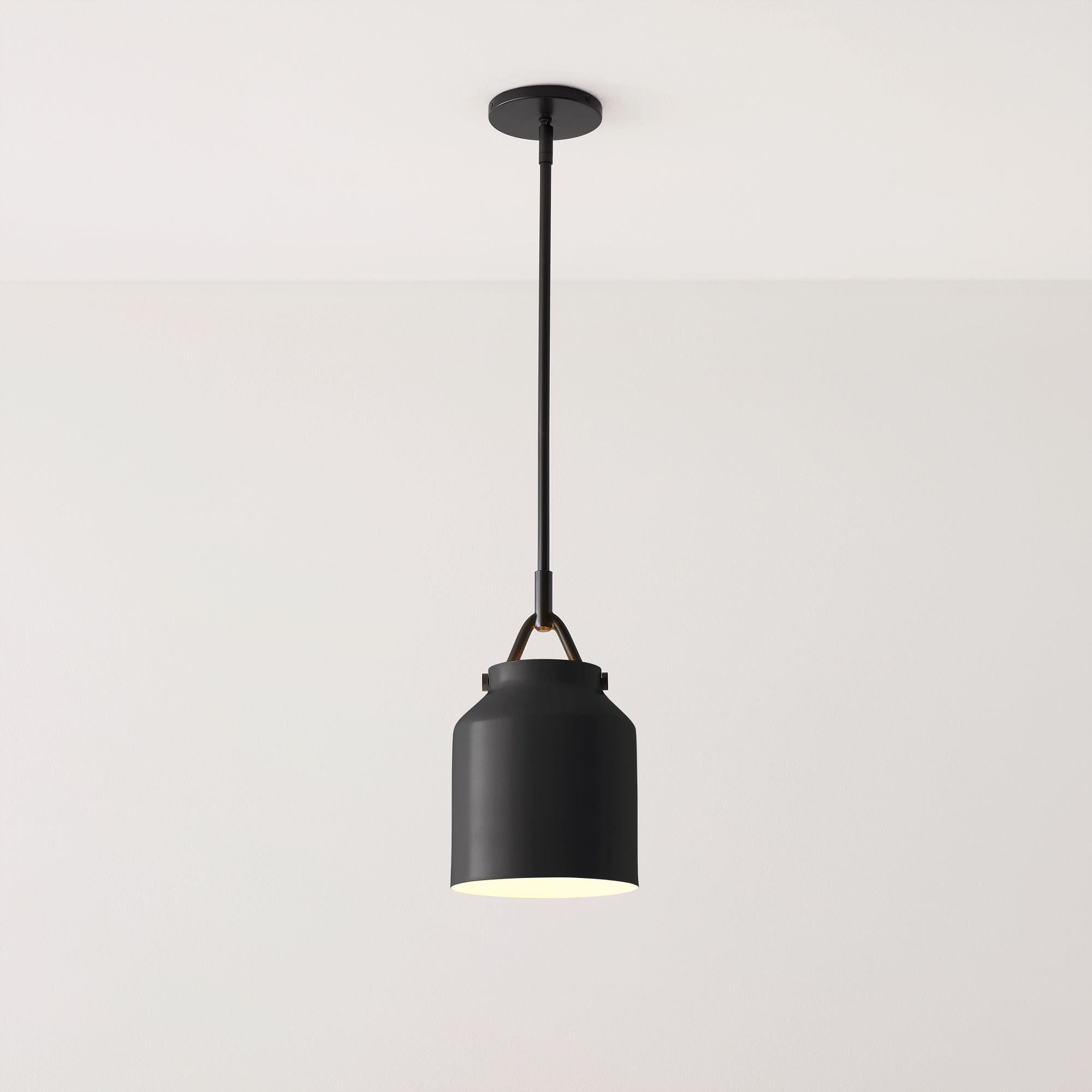 Hanton Nordic Metal Morandi Metal Pendant Light — Nordic Minimalist Fixture