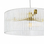 Charger l'image dans la visionneuse de galerie, Ribbed glass shade detail