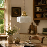 Charger l'image dans la visionneuse de galerie, Warm pendant lighting over a cafe style dining space