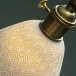 Cargar imagen en el visor de la Galería, detail bowl wave brass socket