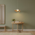 Bild in Gallery-Viewer laden, Leaf Vein Glass Plug-In Pendant Lamp