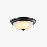 Bild in Gallery-Viewer laden, Clean product view of vintage flush mount ceiling light