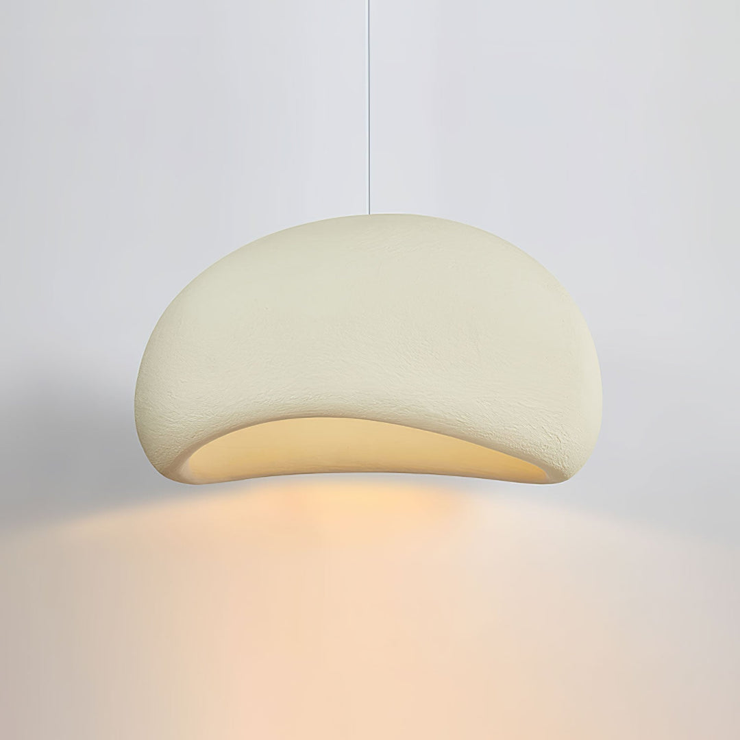 Sculptural Polystyrene Ceiling Pendant Light