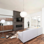 Bild in Gallery-Viewer laden, Frosted White Oval Plug-In Pendant Light