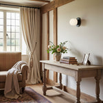 Cargar imagen en el visor de la Galería, Opalume Glass Flush Mount Ceiling and Wall Light - Art Deco Small Globe Fixture
