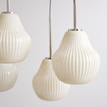 Load image into Gallery viewer, Rivrona Contemporary 7-Light Chandelier - Modern Glass Lighting for Dining Rooms
