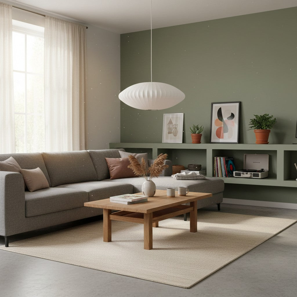 Plevara Moderne Schlichte Blasen-Hängeleuchte – Elegantes Design für das Wohnzimmer