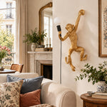 Load image into Gallery viewer, Nordic Resin Monkey Wall Light with Plug-in Cord