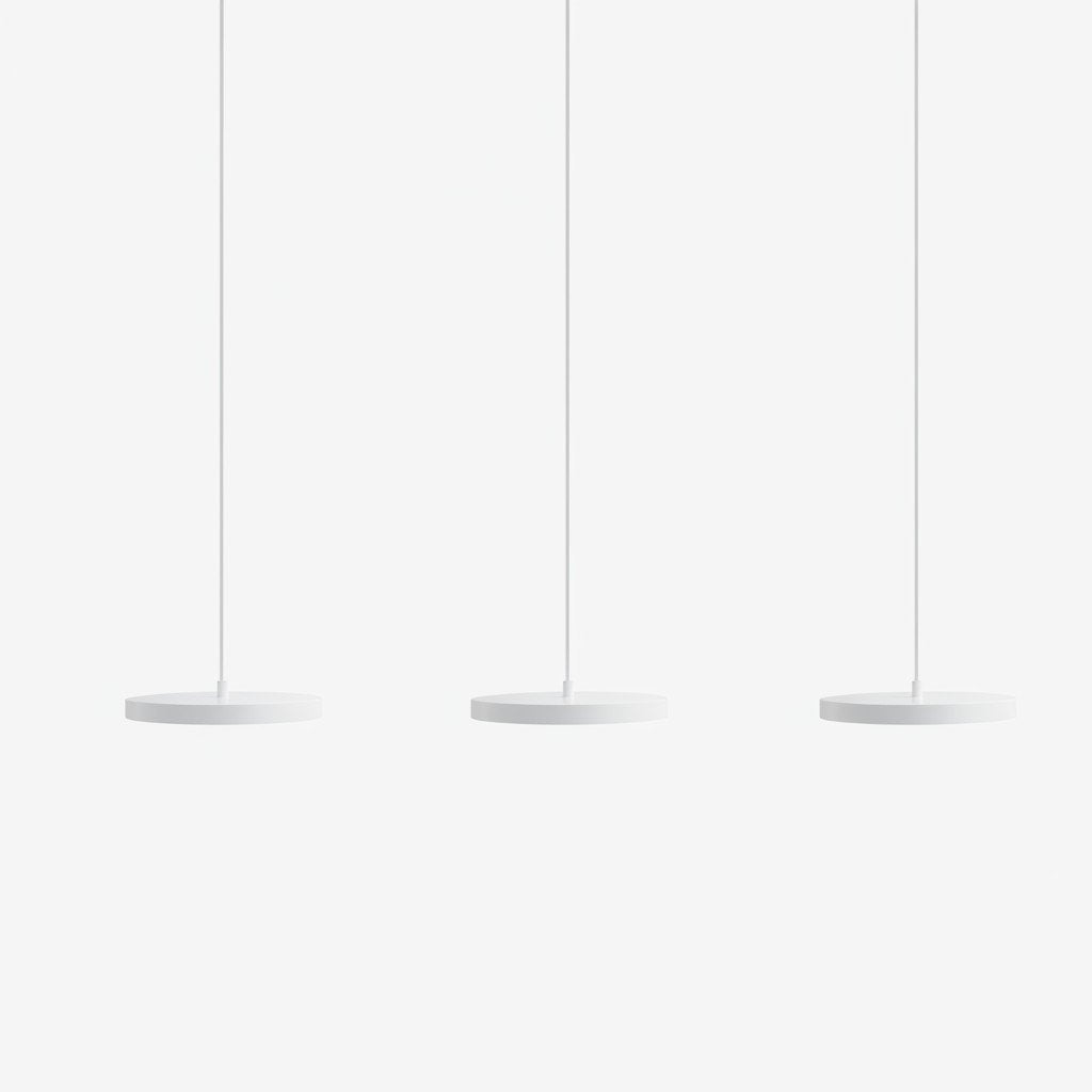 Feranox Skulpturale runde Pendelleuchte im modernen Stil für die Beleuchtung des Esstisches