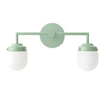 Charger l&#39;image dans la visionneuse de galerie, Opalume Glass Double Vanity Light - Vintage Style Bathroom Double Wall Lighting
