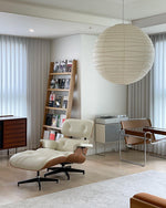 Bild in Gallery-Viewer laden, White Washi Paper Plug-In Pendant