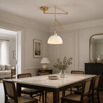 Load image into Gallery viewer, Modern Adjustable Swing Arm Pendant Light