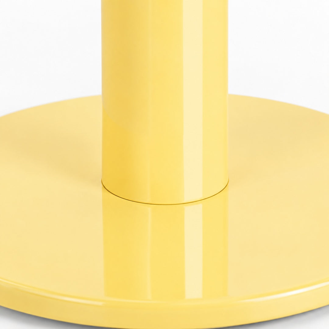 Rounded Glass Slim Stem Blown Glass Table Lamp