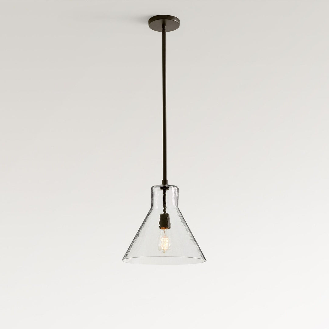 Colección de lámparas colgantes de cristal Glavira: vidrio reciclado para la cocina
