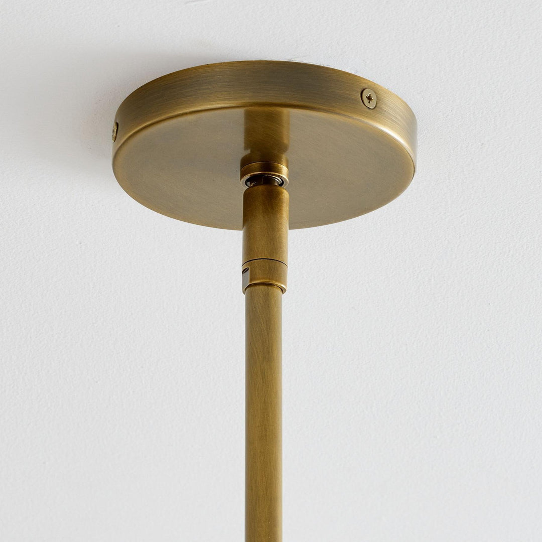 Lámpara colgante de exterior de vidrio Ferrix - Iluminación industrial para porches delanteros