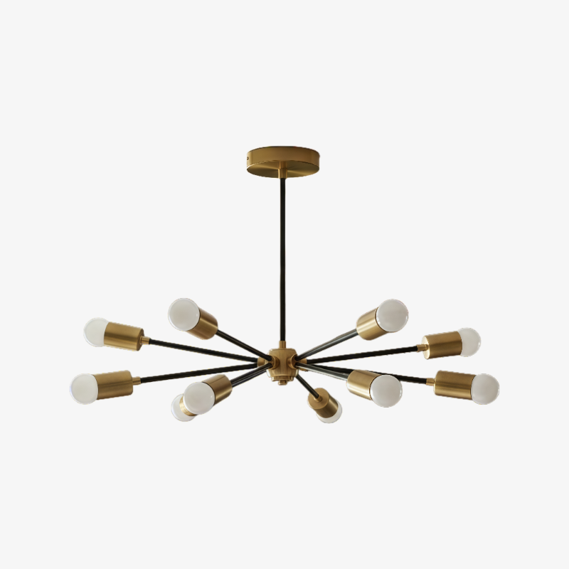 Lustre moderne Mobilux Line - Plafonnier milieu du siècle