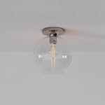 Load image into Gallery viewer, Selvion Modern Globe Pendant Light - Damp-Rated Bathroom Lighting - Luxe Glass Shade
