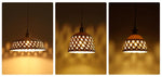 Bild in Gallery-Viewer laden, Woven Ceramic Brass Swag Pendant Light
