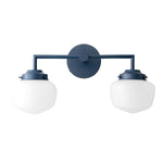 Charger l&#39;image dans la visionneuse de galerie, Opalume Glass Vanity Light - Vintage Inspired Bathroom Wall Lighting
