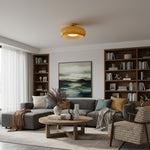 Charger l'image dans la visionneuse de galerie, Bauvia Bauhaus Modern Round Glass Ceiling Lamp