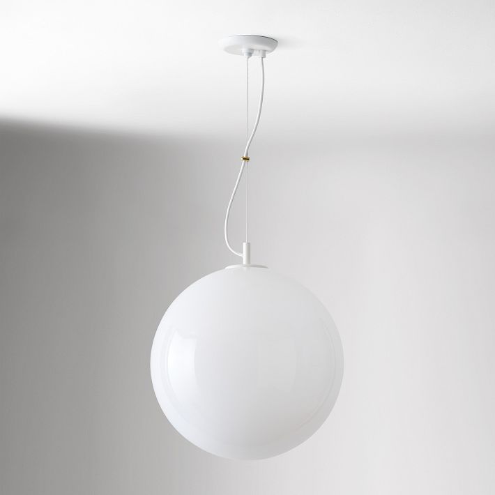 Lámpara colgante minimalista de cristal Lumivelle: diseño regulable en altura