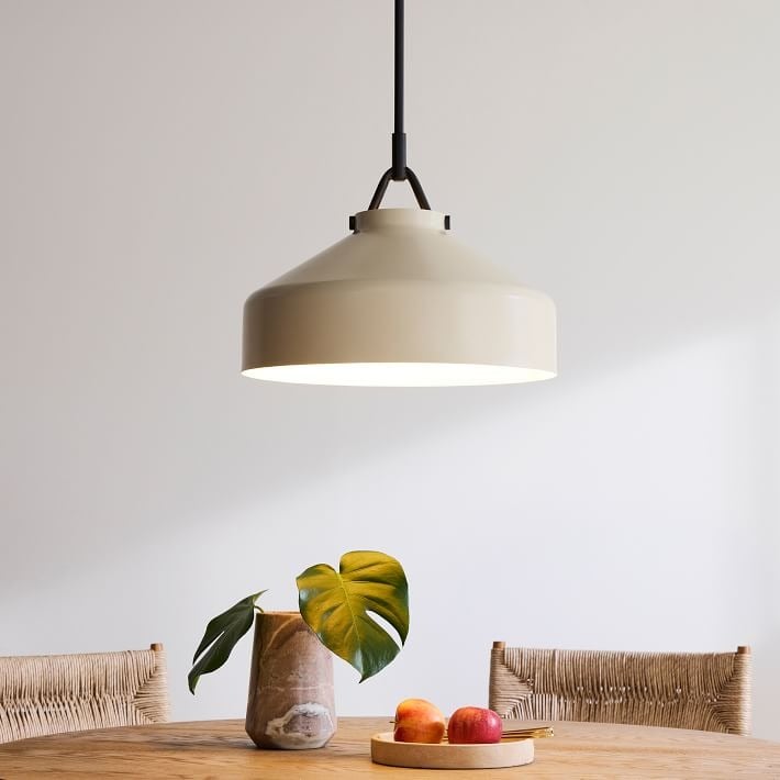 Lampe suspendue en métal Morandi Hanton Nordic Metal — Luminaire minimaliste nordique 